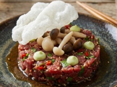 ​Tatar wołowy w stylu fusion - japońska interpretacja europejskiej klasyki