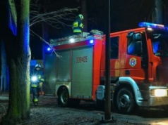 Pożar w hali garażowej w Sopocie. Ewakuowano 40 mieszkańców