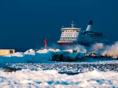 Promy z Norwegii do Danii wstrzymane. Sztorm na Skagerrak i -44 stopnie Celsjusza na północy