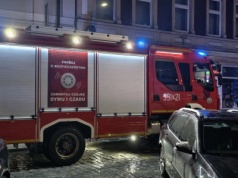 Pożar w kamienicy przy Rynku (ZDJĘCIA)