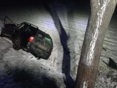 26-latka straciła panowanie nad autem. Opel wypadł z drogi i uderzył w drzewo