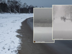 Pokazali, co dzieje się w niedzielę nad Bałtykiem. "Świata nie widać"