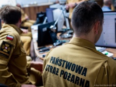 Pożar garażu na Płoni. W środku ujawniono zwłoki mężczyzny