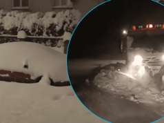 Zasypane auta i przerażeni kierowcy. Takich scen nie było od lat, są nagrania