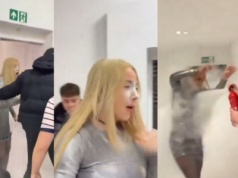 Karma w akcji: Marianna Schreiber zgaszona gaśnicą przed konferencją PRIME MMA