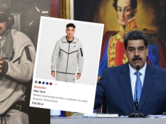 Dresik Nike, w którym pojmano Maduro, stał się obiektem zainteresowania i bestsellerem