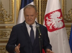 Tusk po spotkaniu koalicji chętnych. 