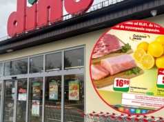 67. strona nowej gazetki Dino. Ogłosili to na całej kartce