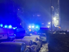 Pożar przy ul. Barnima w Szczecinie