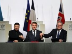 "Wielki krok naprzód, konkretne ustalenia". Zełenski komentuje szczyt w Paryżu