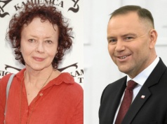 Szczepkowska w mocnych słowach o Nawrockim. Porównała go z Tuskiem