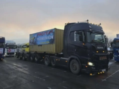 Trwa protest przewoźników kontenerowych – konwoje i demonstracje w Trójmieście