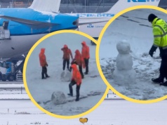 Pasażerowie utknęli na ogromnym lotnisku. Nagranie pokazuje, co robią pracownicy