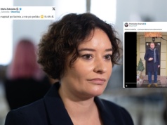 Czarnek oznaczył drzwi kredą. Kuriozalna uwaga Żukowskiej