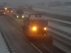 Trudne warunki na drogach w woj. lubelskim. Intensywne opady śniegu i ostrzeżenia dla kierowców