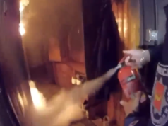 Pożar na Retkini. Matka z dzieckiem czekali na ewakuację