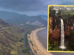 Intensywne deszcze na Wyspach Kanaryjskich. Pojawiły się "wodospady"