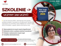 Nowe zasady polskiej ortografii – zapisz się na szkolenia online!