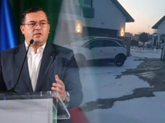 "Została wylana gnojowica". Atak na dom ministra rolnictwa