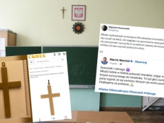 Wyrzucenie krzyża przez nauczycielkę okazało się medialnie nadmuchaną bzdurą