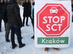 Krakowianie protestowali przeciw SCT. Miasto nie zamierza się cofnąć