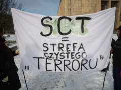 Krakowianie protestują przeciwko lewackiej utopii SCT