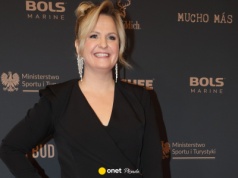 Otylia Jędrzejczak w eleganckim czarnym komplecie. Tak wyglądała polska królowa wody