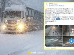 Tak wygląda Pomorze po wielkiej śnieżycy. "Za nami bardzo trudna noc"