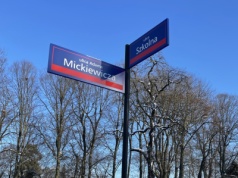 Tablice z nazwami ulic do wymiany