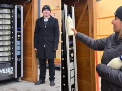 Postawił mlekomat i 120 litrów zniknęło w jeden dzień. Telefon się urywa