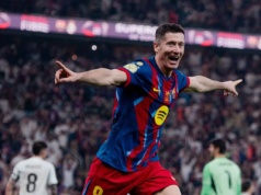 Piękny gol Roberta Lewandowskiego! Barcelona pokonała Real Madryt