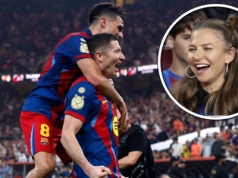 Robert Lewandowski błysnął w El Clasico! Tak zareagowała żona