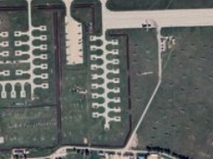 Rosyjskie cmentarzysko. Składują tam wraki śmigłowców