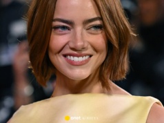 Emma Stone na Złotych Globach. Znów pytali o jej twarz