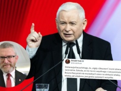 Prezes Kaczyński wyraził nadzieję na zjednoczenie obozu patriotycznego, ale bez Brauna