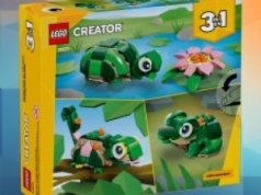 LEGO Creator 3w1 Żółw i kwiat lilii wodnej za 30,09 zł w Amazon PL