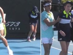 Dramatyczne sceny w trakcie Australian Open. Nagle runęła na ziemię