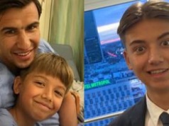 Jarosław Bieniuk złożył synowi życzenia z okazji 20. urodzin. Zdjęcie z Anną Przybylską chwyta za serce