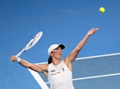 Świątek jeszcze nie wyszła na kort, a tu takie sceny w Australian Open