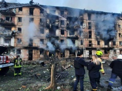 Krzywy Róg na Ukrainie: 45 tys. mieszkańców bez prądu po ataku Rosji