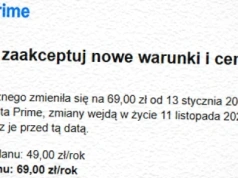 Amazon po raz pierwszy podnosi ceny polskiego programu Prime