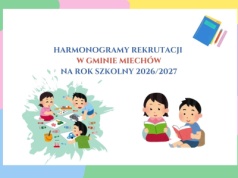 Harmonogram rekrutacji na rok szkolny 2026/2027 — Gmina Miechów