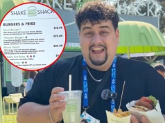 Burger, frytki i shake. Paragon grozy na Australian Open