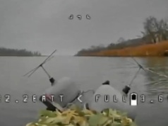 Rosjanie minują Dniepr dronami Sirius-82
