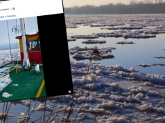 Tak wygląda ujście Wisły do Bałtyku w styczniu 2026 r. "Dawno nie widzieliśmy"