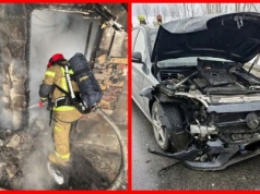 Czarna seria zdarzeń na drogach. Strażacy interweniowali w Nowym Sączu i regionie niemal bez przerwy