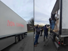 Protestujący Francuzi znowu niszczą ładunki – ostrzeżenie przed akcjami rolników