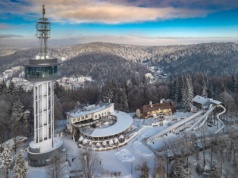 Nowa atrakcja turystyczna z widokiem na Krynicę-Zdrój, Beskidy i Tatry