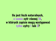 Zagadka liczbowa, która wydaje się banalna. Ale tylko z pozoru