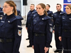 Nowi funkcjonariusze w podkarpackiej policji. Uroczyste ślubowanie